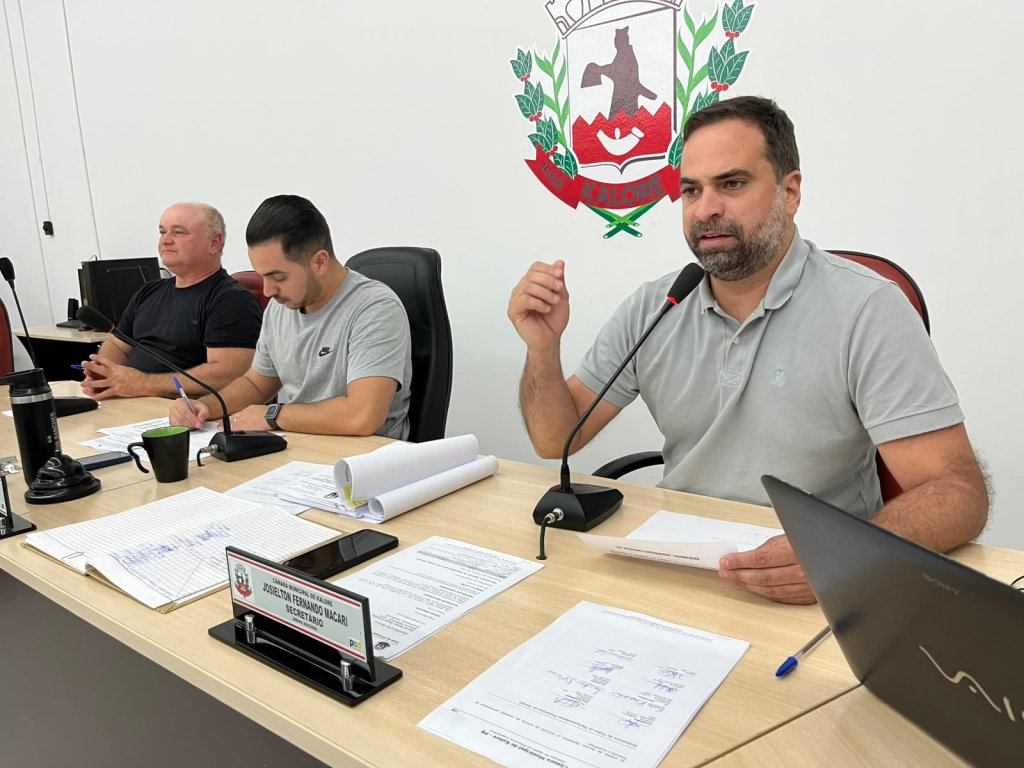 Câmara de Kaloré aprova matérias voltadas à infraestrutura, educação e organização legislativa